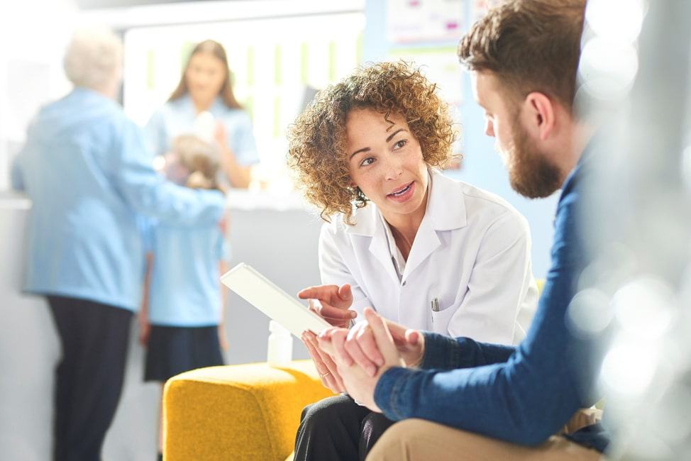 Doctor with Patient