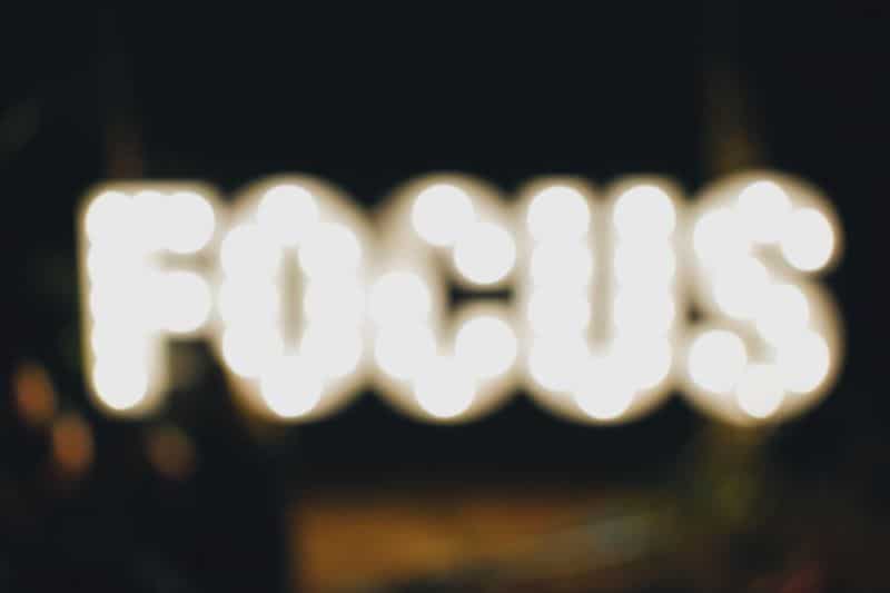 Focus Light Sign