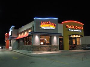 Goodtimes and Taco Johns