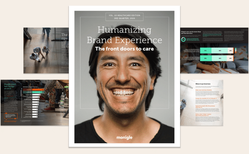 The front doors to care | Humanizing Brand Experience: Healthcare edition, Vol. 10, Wave 1