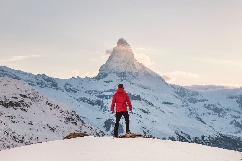 Man on Mountain