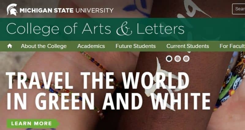 Michigan State Arts Ad