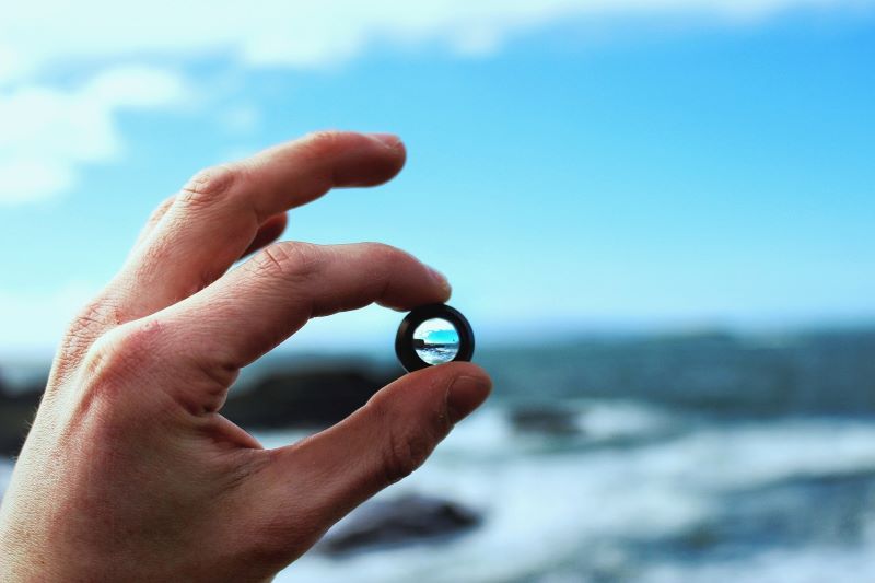 Looking through a ring