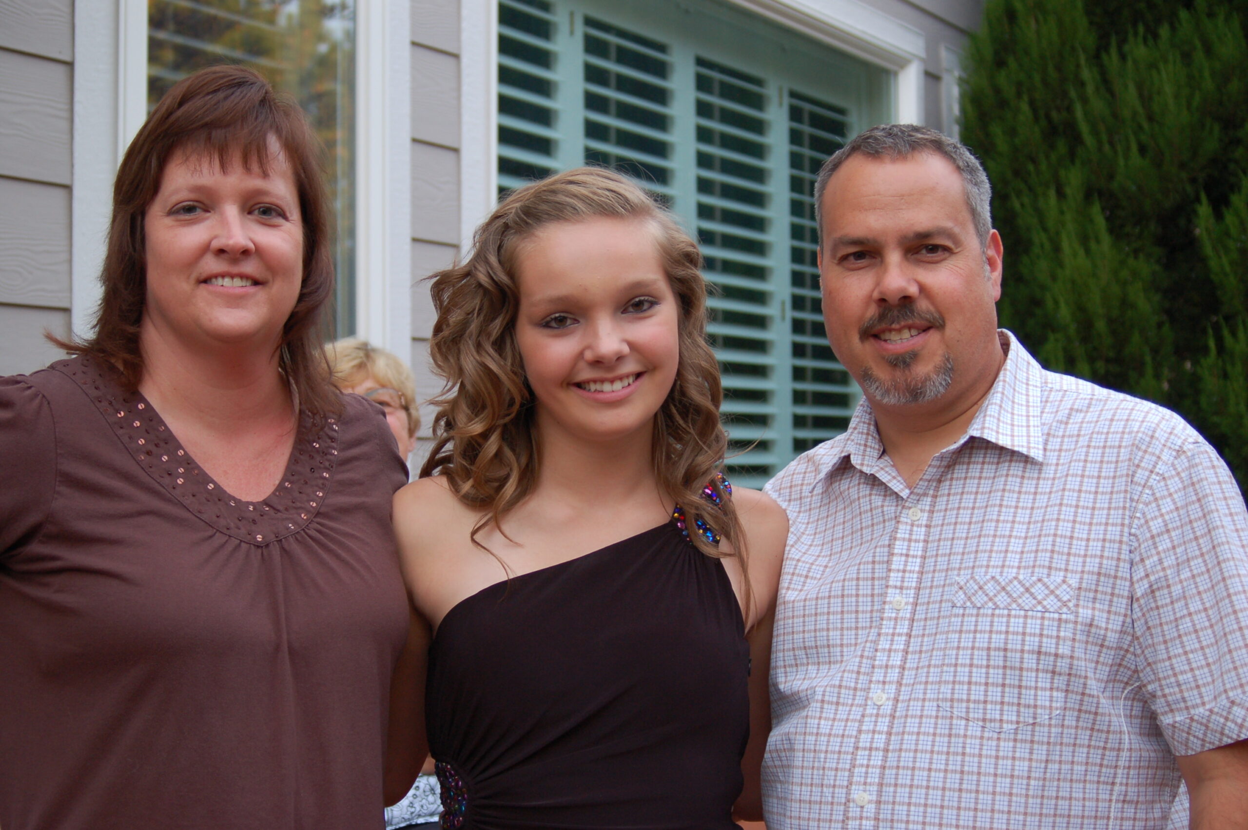 John and his family