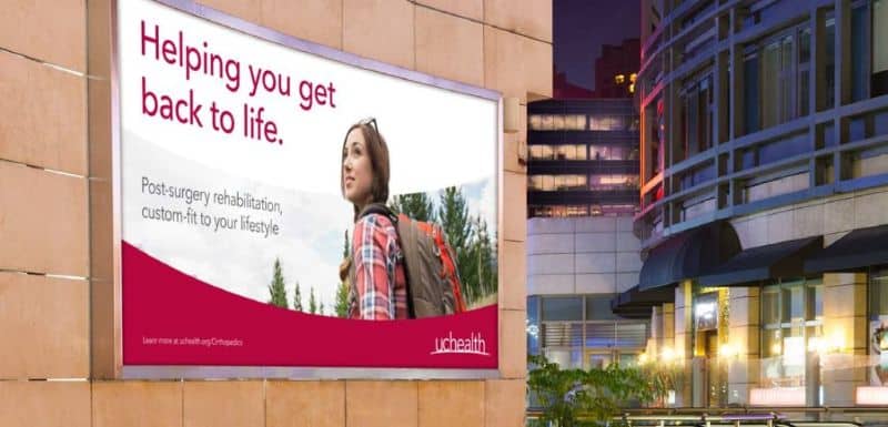 UC Health Billboard