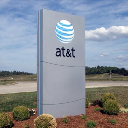 AT&T - Outside signage 01
