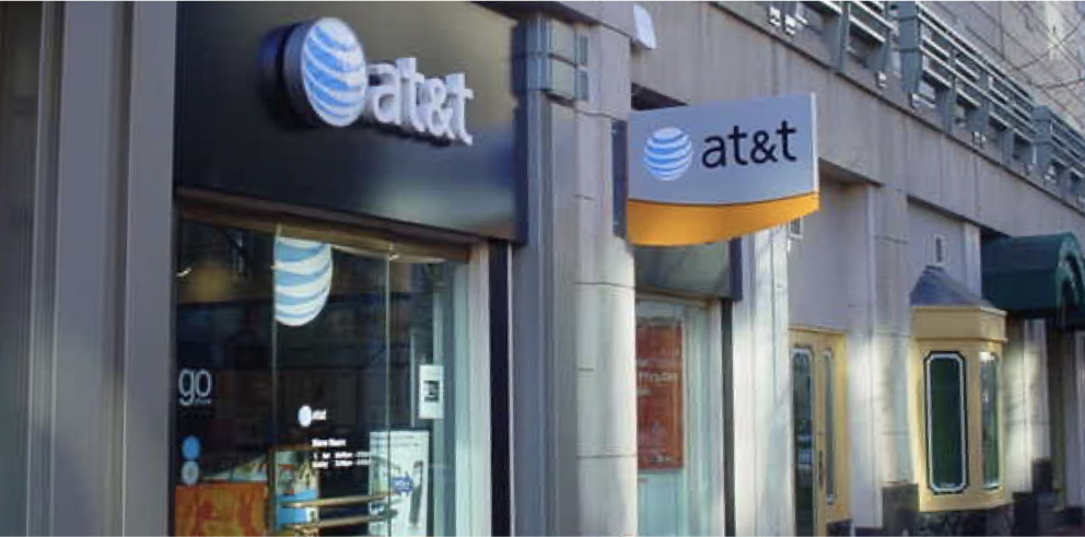 AT&T - Store signage 02