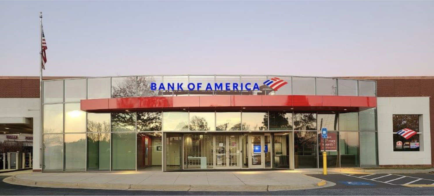 Bank of America - Front branch