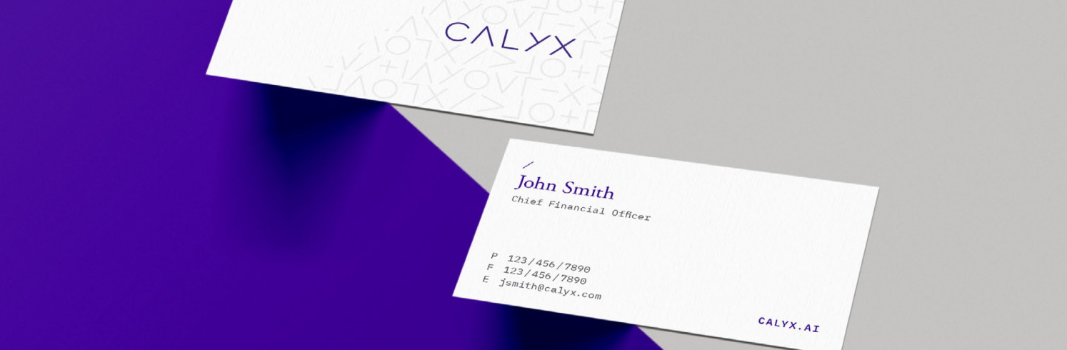 Calyx - Business card
