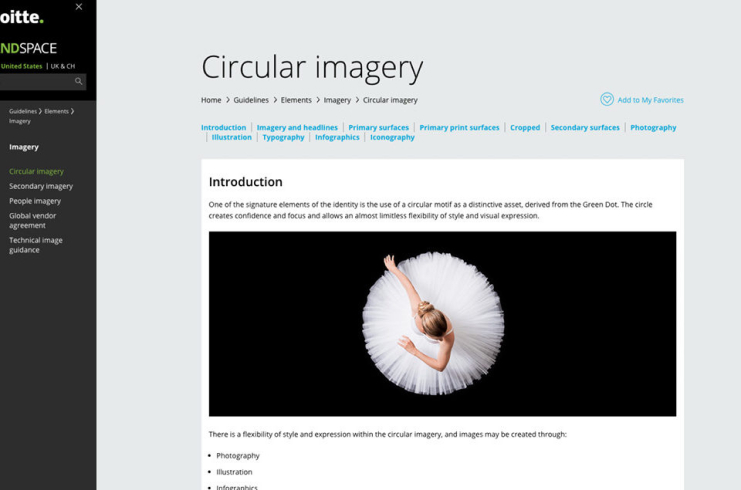Deloitte - Circular imagery