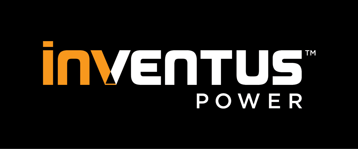 Inventus - Logo with black background