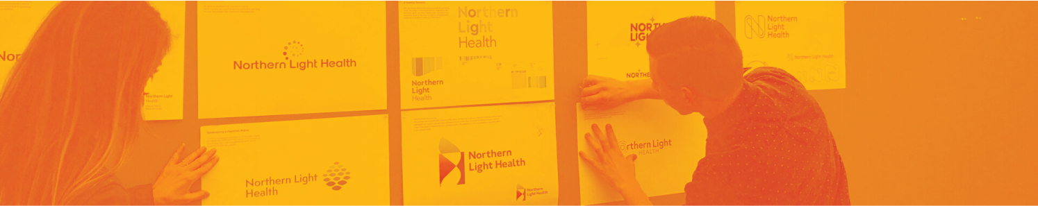 Northern Light Health - Orange sketches