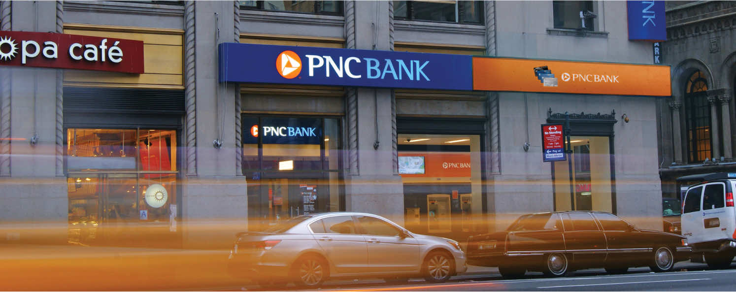 PNC - Signage city street