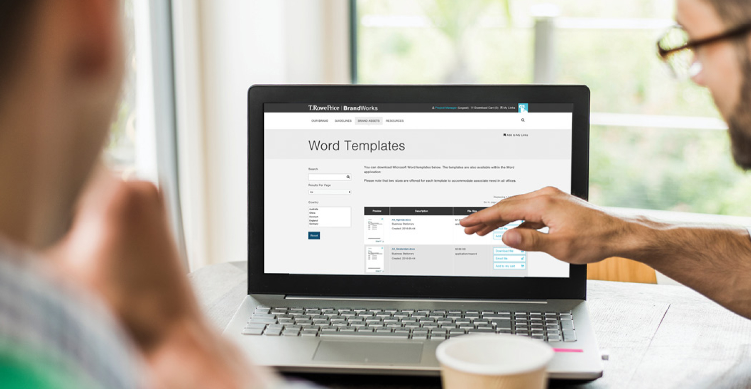 T. Rowe Price - Word template