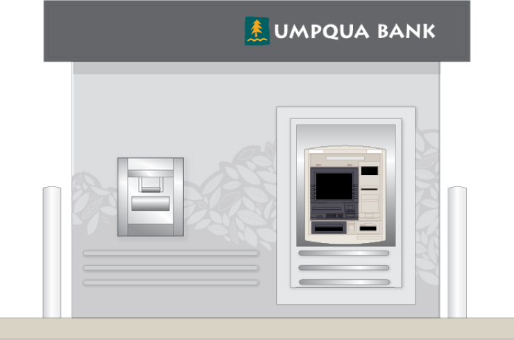 Umpqua Bank - ATM render