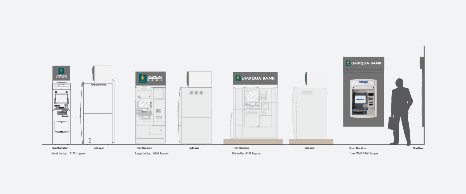 Umpqua Bank - ATM render