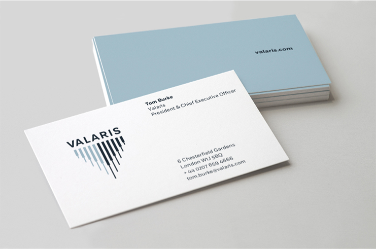 Valaris - Business card