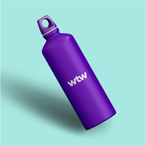 WTW - Static product water bottle